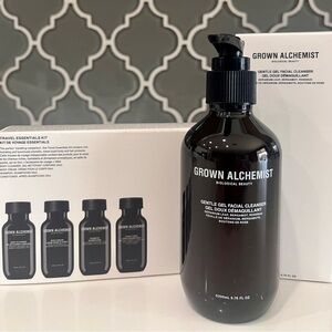 Grown Alchemist Gentle Gel Facial Cleanser & Travel Essentials Kit